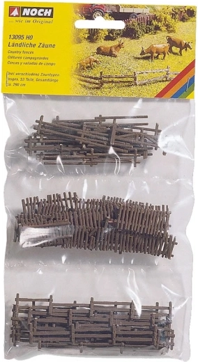 NOCH gard rural – set 290 cm (H0)
