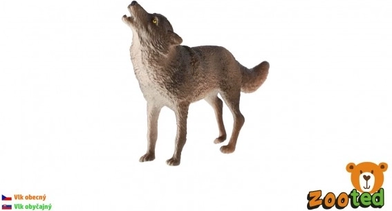 Figurină de plastic lup