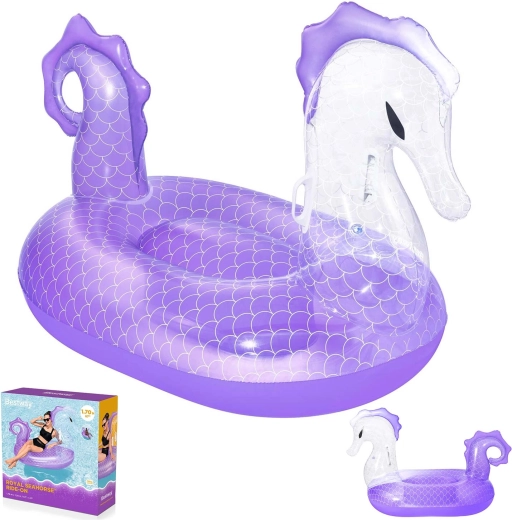 Saltea gonflabilă Bestway pentru apă, căluț de mare XXL 170 × 120 cm