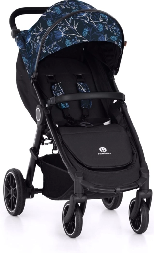 Cărucior sport Petite&Mars Street+ RWS negru, ediție limitată Stylish Beauty