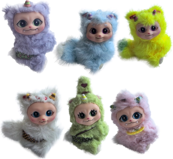 Breloc din pluș Momoland 12 cm (mix 6 tipuri)