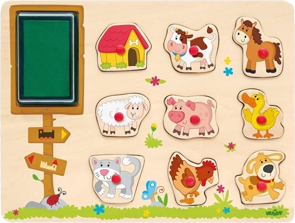Ștampile Woodyland cu animale domestice