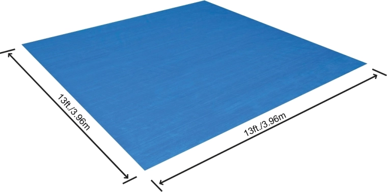 Suport de protecție pentru piscină 396 × 396 cm Bestway