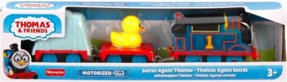 thomas & friends trenuleț motorizat thomas agent secret cu vagon