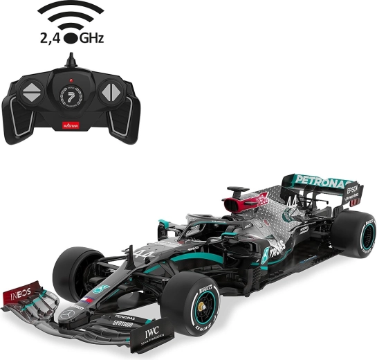 Model RC Mercedes-AMG F1 W11 EQ Performance 1:18 negru