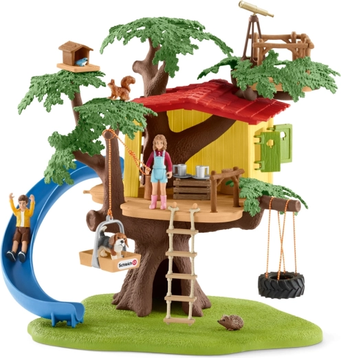 Schleich casă în copacul de aventură