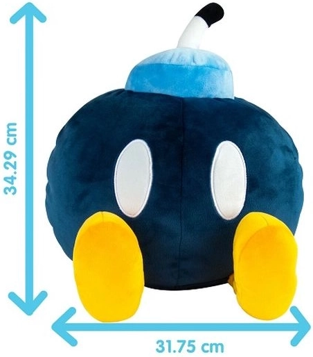 TOMY Mocchi-Mocchi pluș Super Mario Bob-omb
