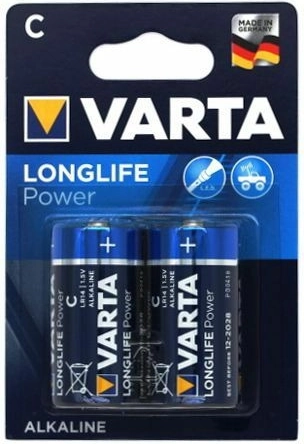 Baterii alcaline VARTA Longlife Power C (2 buc)