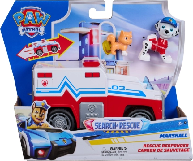 Patrula Cățelușilor vehicul de salvare Marshall cu figurine