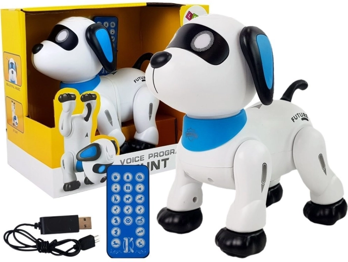 Câine robot interactiv cu telecomandă
