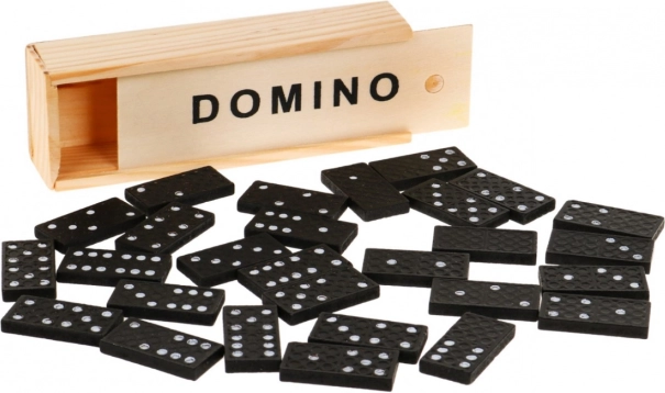 Domino din lemn pentru adulți și copii de la 3 ani