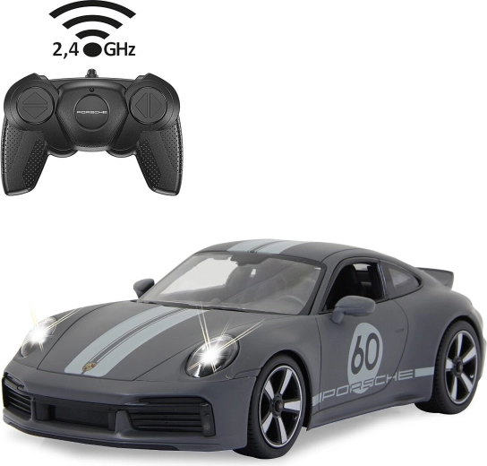 Mașină RC Porsche 911 Sport Classic 1:16 gri
