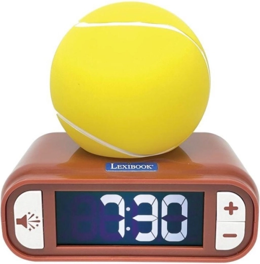 Ceas deșteptător Lexibook tenis cu minge luminoasă