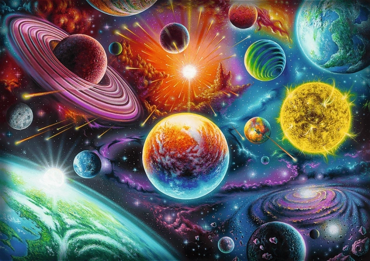 Puzzle 1000 piese – aventură cosmică TREFL DreamScapes