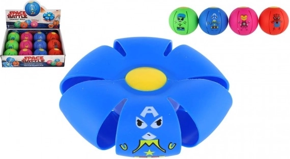 Flat ball – disc de aruncare care se transformă în minge, 8 cm