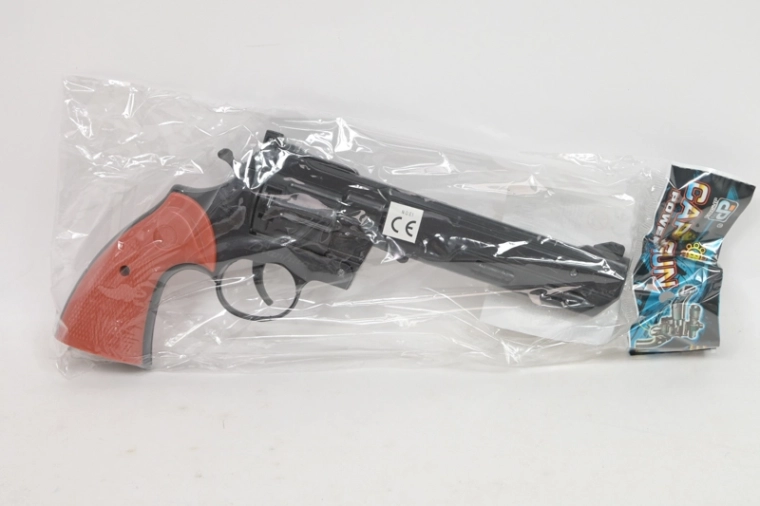Pistol negru pentru capse IMP