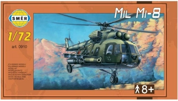 Model din plastic al elicopterului Mil Mi‑8 1:72