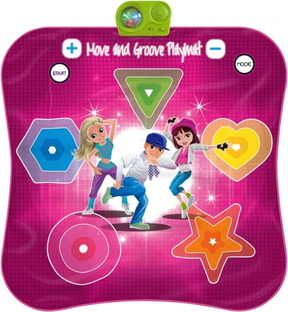 Covor de dans Move and Groove pentru copii 3+ - Joc muzical cu iluminare