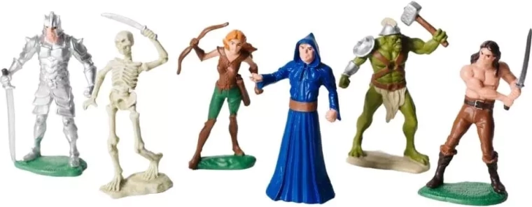 6 figurine fantasy într-un singur pachet