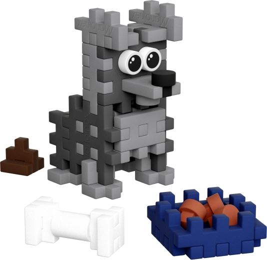 Construiți un schnauzer drăgălaș cu accesorii