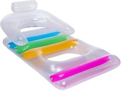 Design transparent stilat cu camere colorate