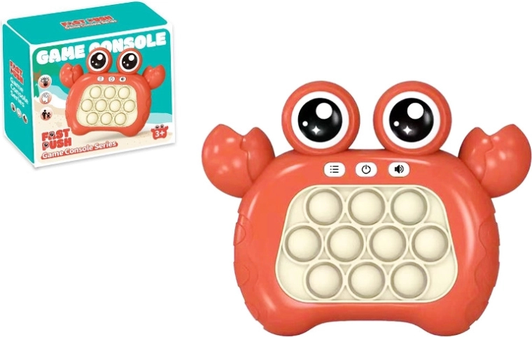 Crab interactiv – joc electronic de memorie cu butoane pop it