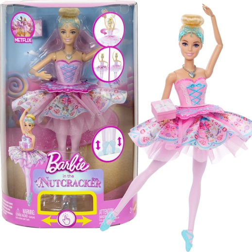 Barbie Spărgătorul de nuci – balerina Clara cu fustă tutu transformabilă