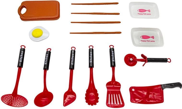 Accesorii bogate, inclusiv pentru sushi