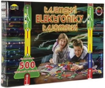 Secretele electronicii – 500 de experimente pe baterii (set de construcție pentru copii de la 6 ani)