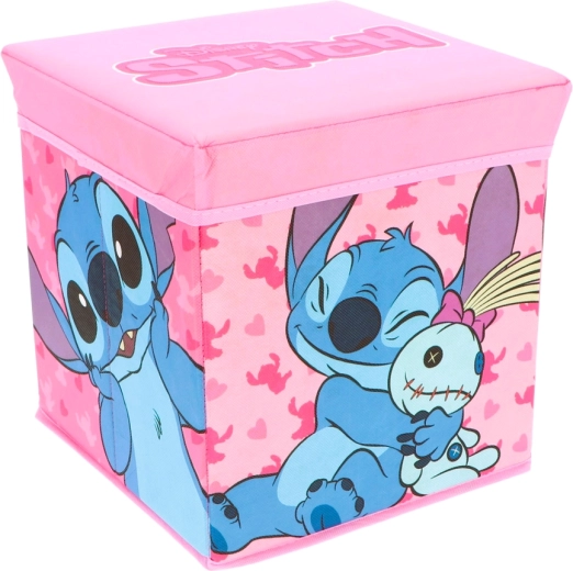 Taburet cu spațiu de depozitare Lilo și Stitch - 1 bucată