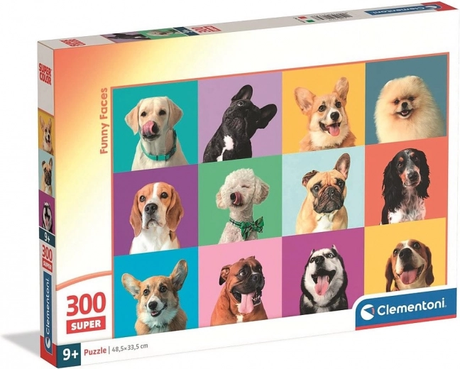 Puzzle Fețe Vesele
