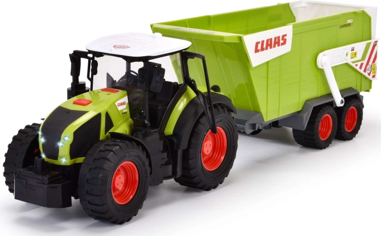Tractor Claas realist cu remorcă