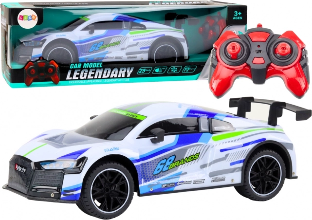 Mașină sport RC 1:10 25 km/h Lumini albă