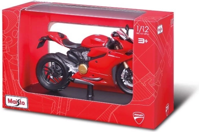 Motocicletă Maisto Ducati 1199 Panigale cu suport 1:12