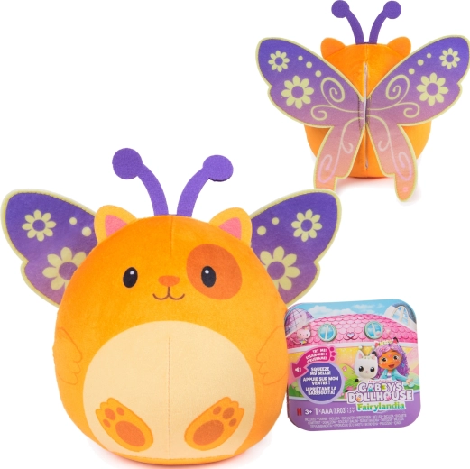 Jucărie de pluș interactivă Hamster-Pisoi din Căsuța magică a lui Gabby 14 cm