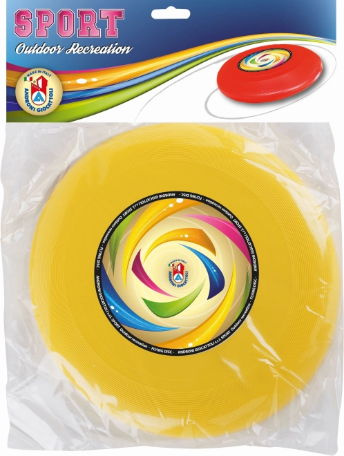 Disc de aruncat galben 23 cm