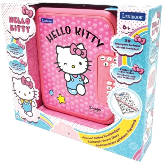 Jurnal secret electronic Lexibook Hello Kitty