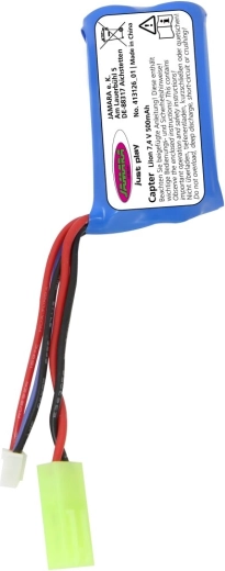 Acumulator Jamara pentru barca de viteză Capter, Li-Ion, 7,4 V, 500 mAh