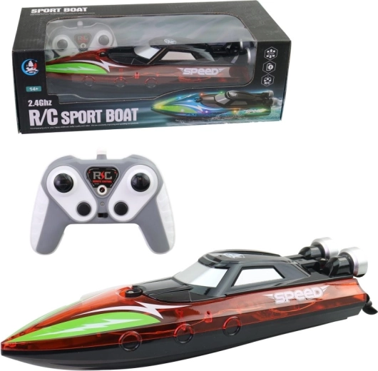 Barcă cu viteză RC 2,4 GHz 32 cm
