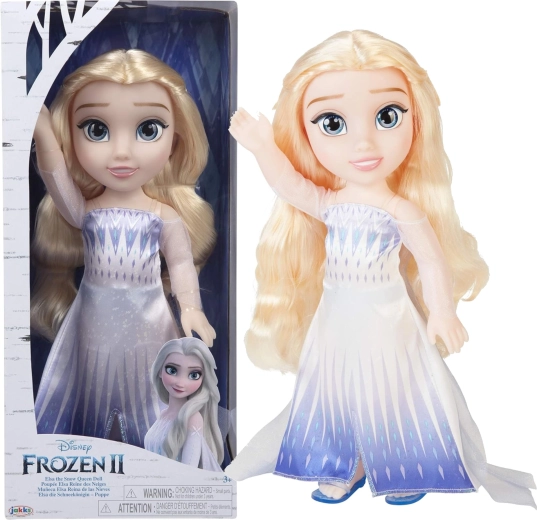 Păpușă Disney Frozen Elsa regina zăpezii 35 cm