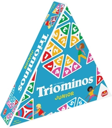 Goliath Triominos Junior – joc pentru copii cu numere și culori
