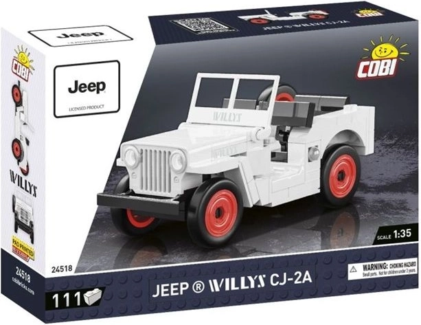 Cobi Youngtimer Jeep Willys CJ-2A set de construcție 1:35 (111 piese)