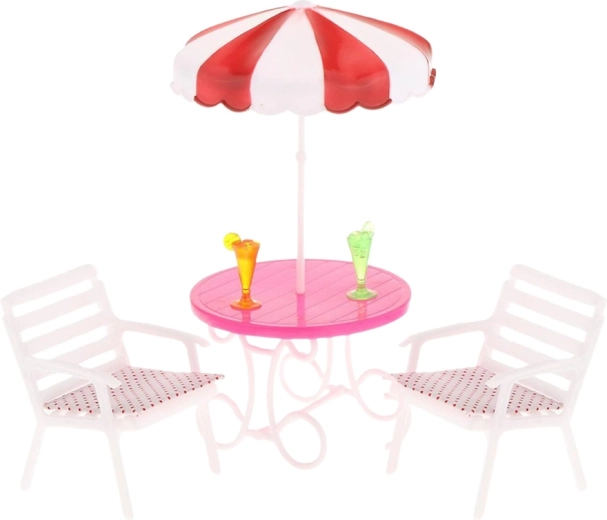 Zonă de relaxare cu umbrelă