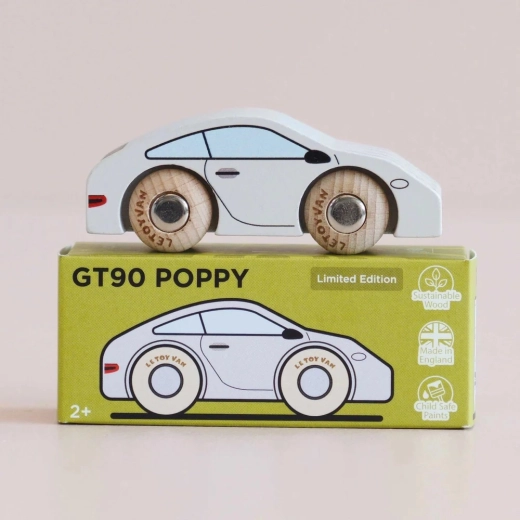 Mașinuță din lemn Le Toy Van Poppy