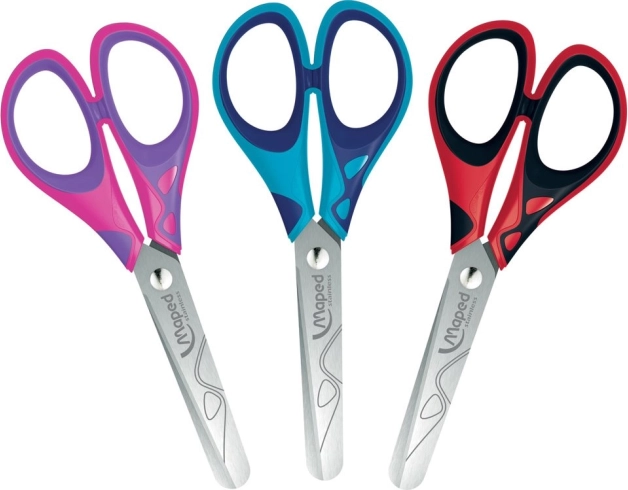 maped foarfece școlare essentials soft 13 cm (mix culori)