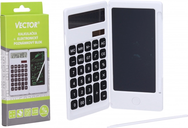 Calculator și bloc-notes electronic Vector