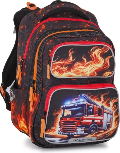 Bagmaster DOPI ghiozdan școlar pompieri