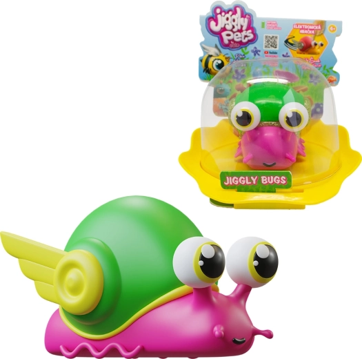 Melc interactiv roz Jiggly Bugs
