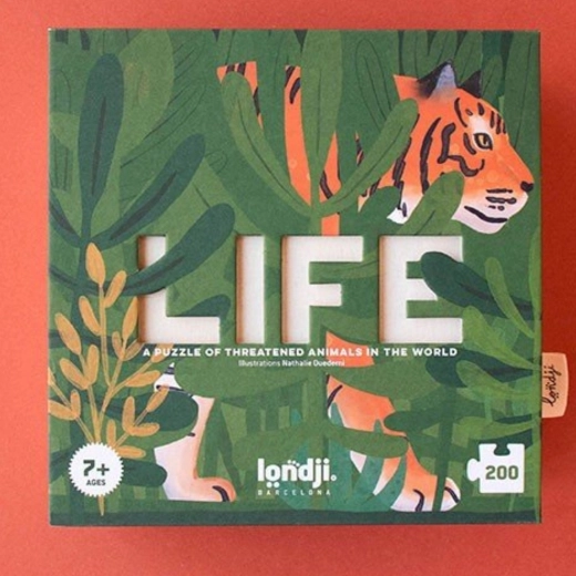 Puzzle Animale pe cale de dispariție 200 bucăți