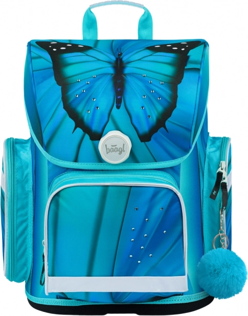 Ghiozdan școlar BAAGL Ergo Butterfly